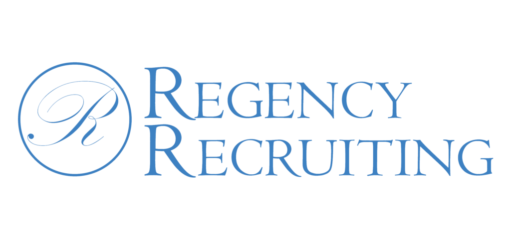 Regency Recruiting Stacked Logo Transparent